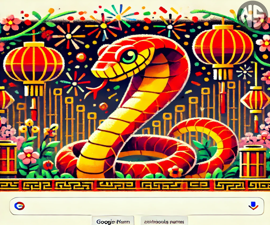 Google Doodle Rayakan Imlek