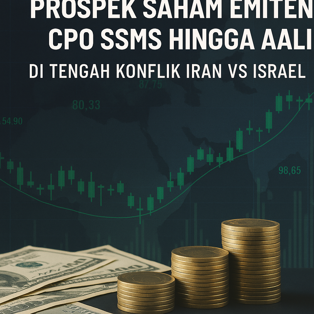Prospek Saham Emiten CPO SSMS Hingga AALI di Tengah Konflik Iran Vs Israel