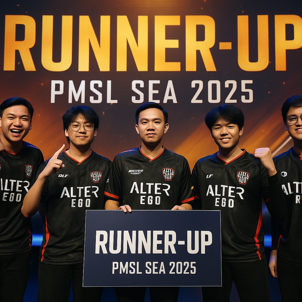 Alter Ego Ares Runner-up PMSL SEA 2025, Lolos ke PMWC!
