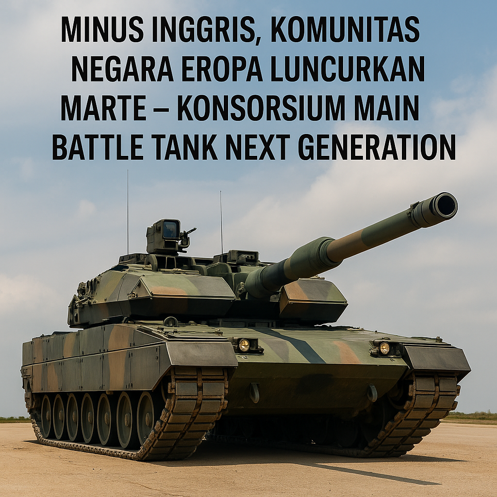 Minus Inggris Komunitas Negara Eropa Luncurkan MARTE – Konsorsium Main Battle Tank Next Generation
